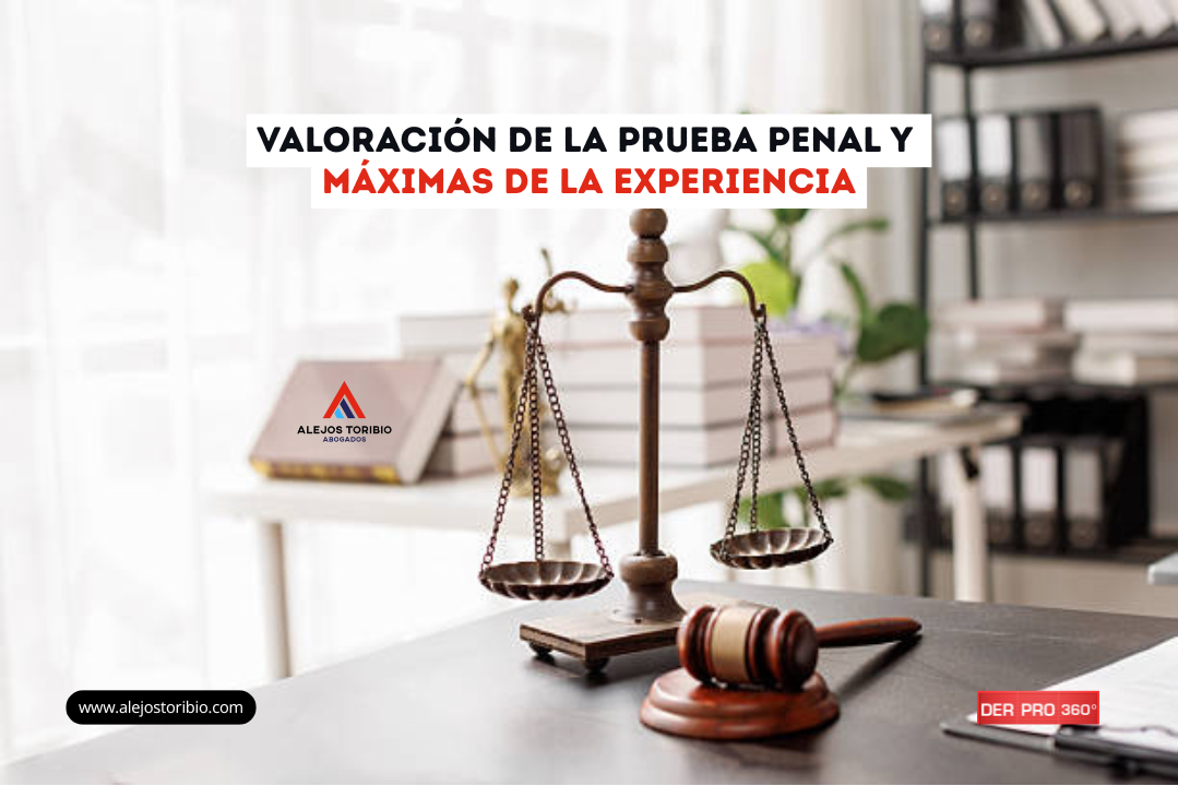 Valoración de la prueba penal y máximas de la experiencia, por Eduardo Alejos Toribio
