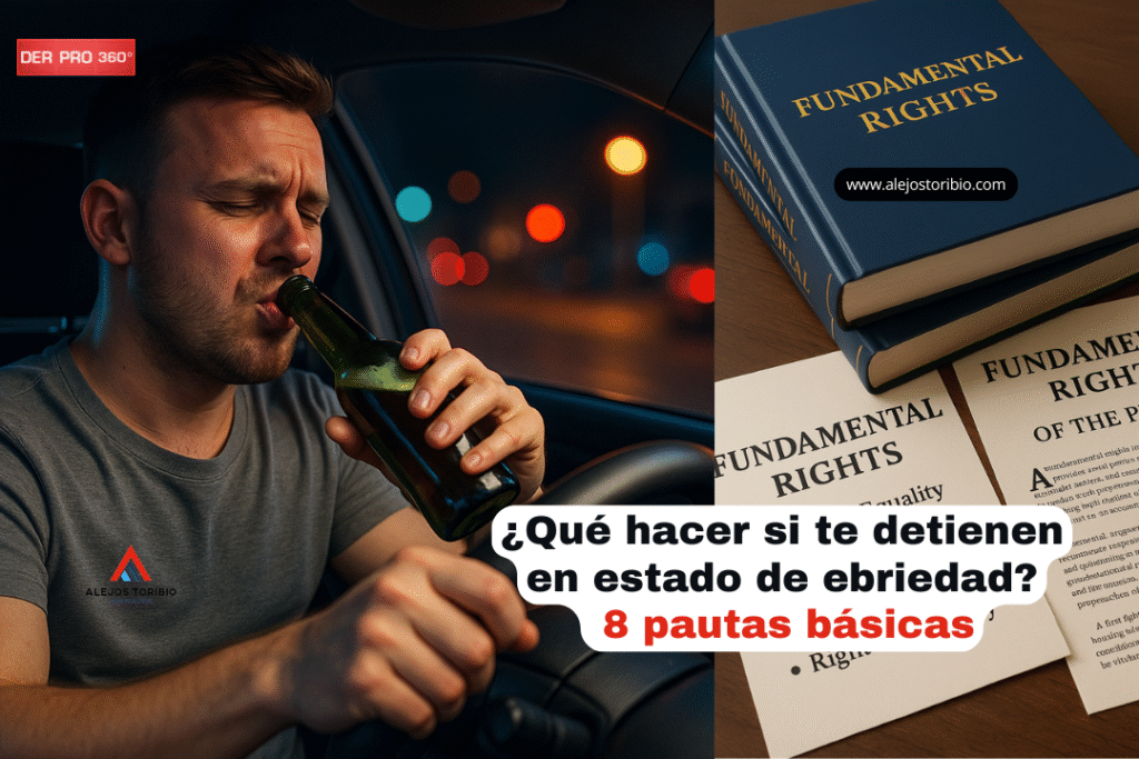 ¿Qué hacer si te detienen en estado de ebriedad? 8 pautas básicas - estudio alejos toribio