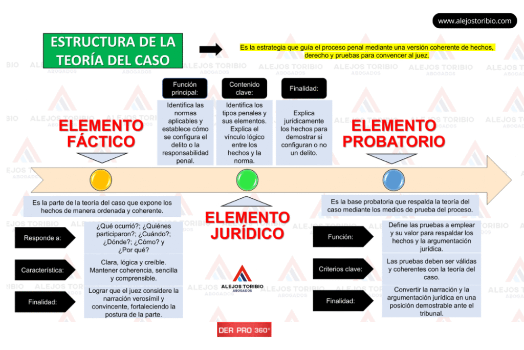 Estructura de la teoría del caso