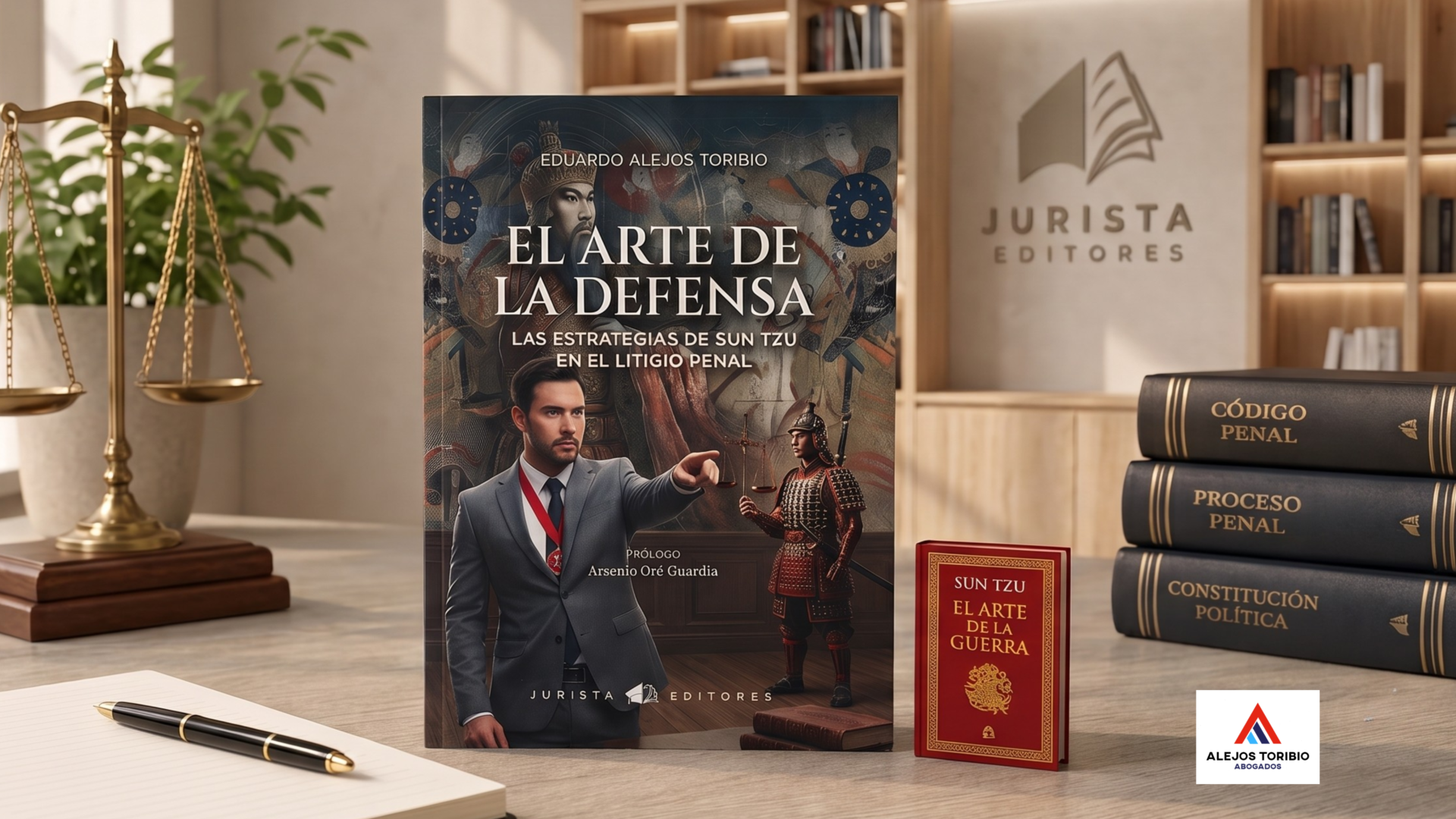 Publican libro «El arte de la defensa. Las estrategias de Sun Tzu en el litigio penal» de Eduardo Alejos Toribio